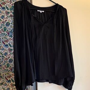 Gibson Latimer Black Blouse